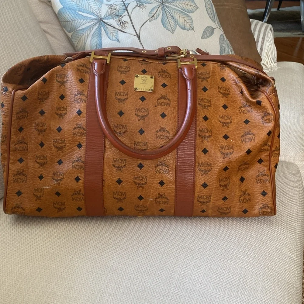 MCM Duffle Travel Bag Final offer - Picture 4 of 17